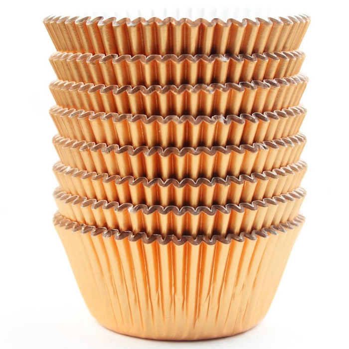 1500 Gold Foil Baking Cups Liners Baking Cake Candy Cookie Cupcakes Decorations