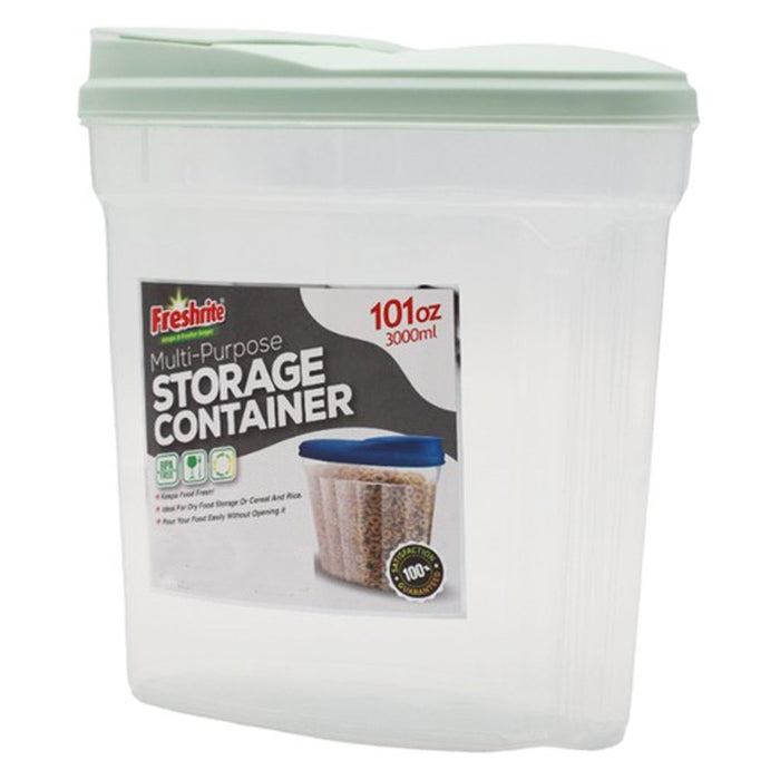 2pk Cereal Containers Bulk Food Storage BPA-Free Plastic Pantry Rice Pasta 101oz