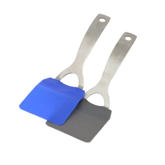 2 Flexible Turner Heat Resistant Kitchen Tools Non-Stick Utensil Spatula Flipper