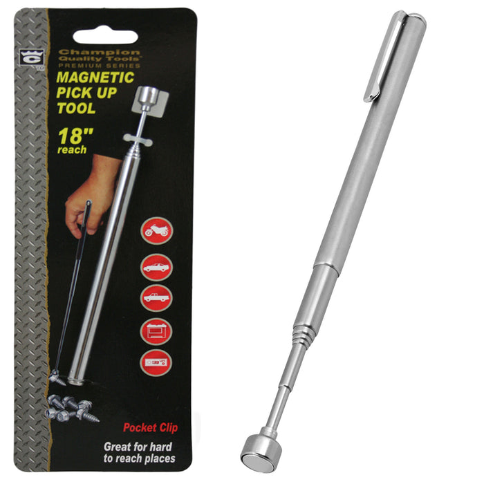1 Pc Telescopic Magnetic Pick Up Tool Magnet Grabber 18" Extension Retractable