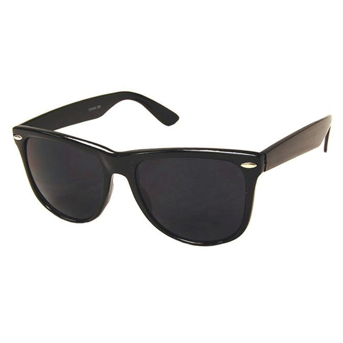 1 Pair Sunglasses Black Classic Frame Sun Shades Glasses Dark Lens UV Protection