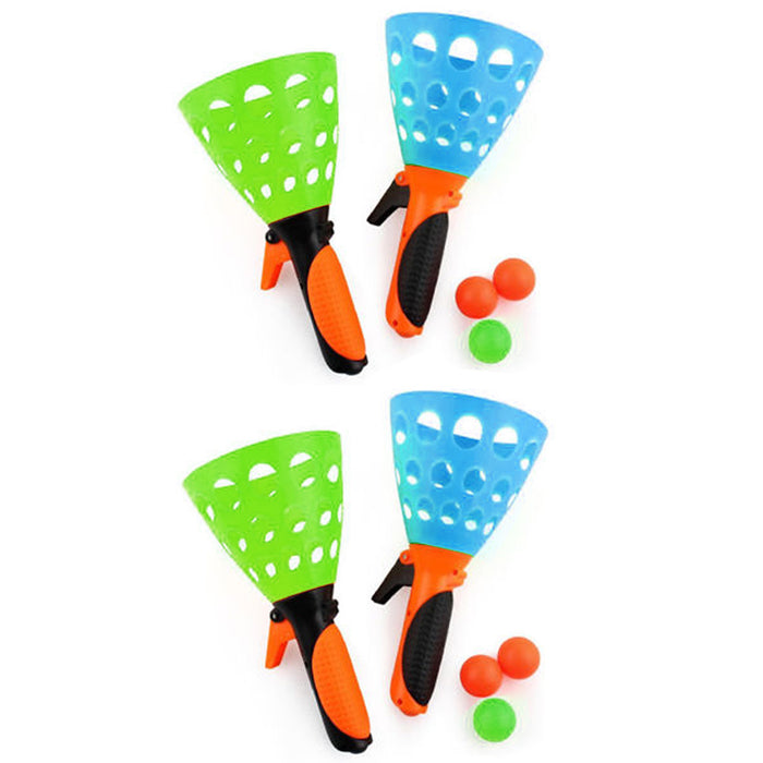 4 X Click Catch Ball Kid Games Party Favor Summer Children Fun Outdoor Indoor