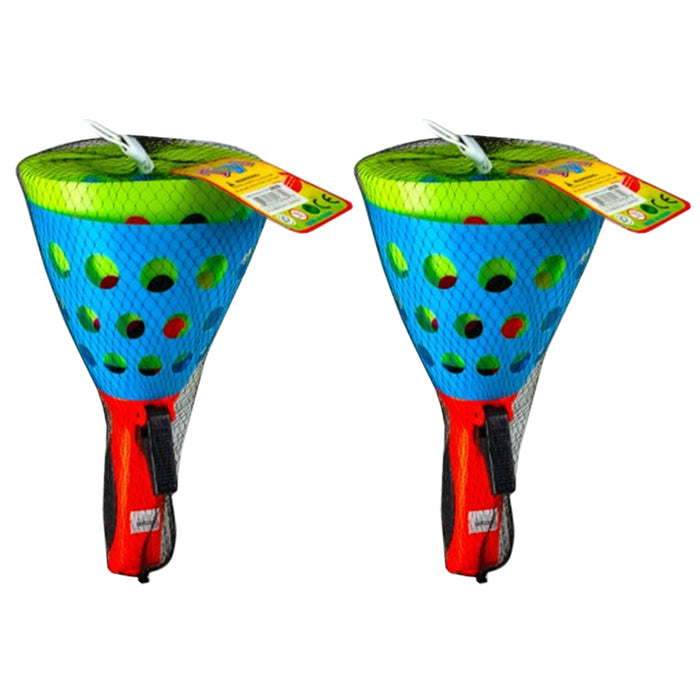 4 X Click Catch Ball Kid Games Party Favor Summer Children Fun Outdoor Indoor