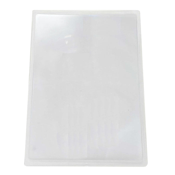 Magnifier Lens Full Page Magnifying Sheet 2X Reading Books Glass Vision Loupe