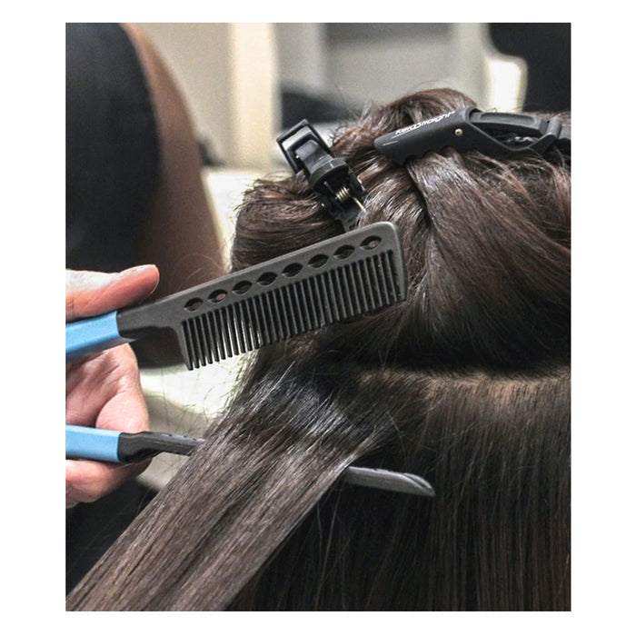 1 Pc Hair Straightening Tension Comb Clamp Styling Salon Straightener Detangler