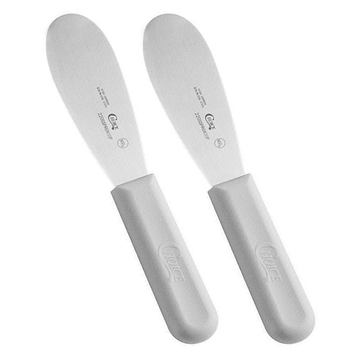 2 Sandwich Spreader Butter Knife Cheese Slicer Stainless Steel Kitchen Tool 3.5"