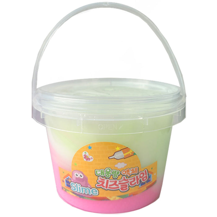 2 Pk Large Glitter Crystal Slime Buckets Goo Putty Squishy Party Favor 17.6oz