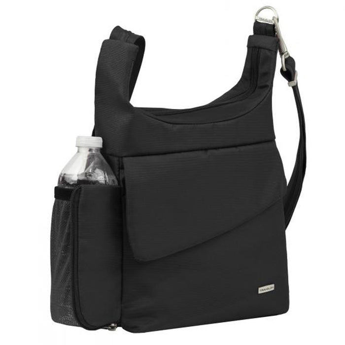 Travelon Anti-Theft Classic Messenger Bag Slim RFID Blocking Crossbody Purse