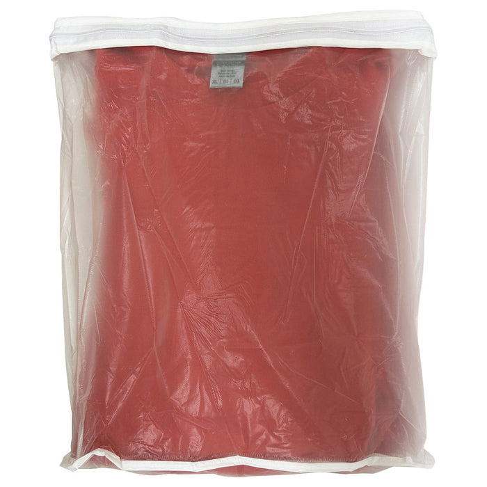 4 Pc Sweater Storage Garment Bag Clear 14" Fur Jacket Clothes Cover Dust Travel