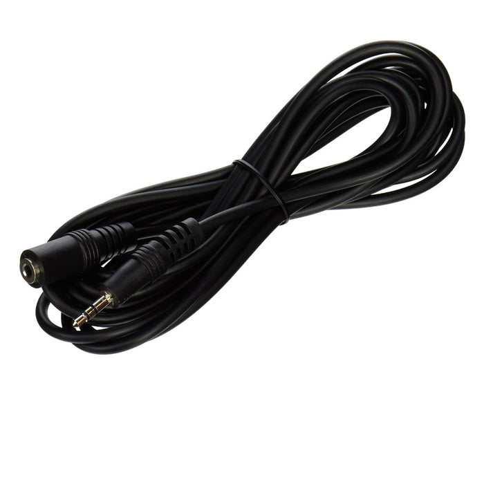 2 x 12ft 3.5mm Audio Aux Cable Jack Male Female Stereo Extension Headphone Cord