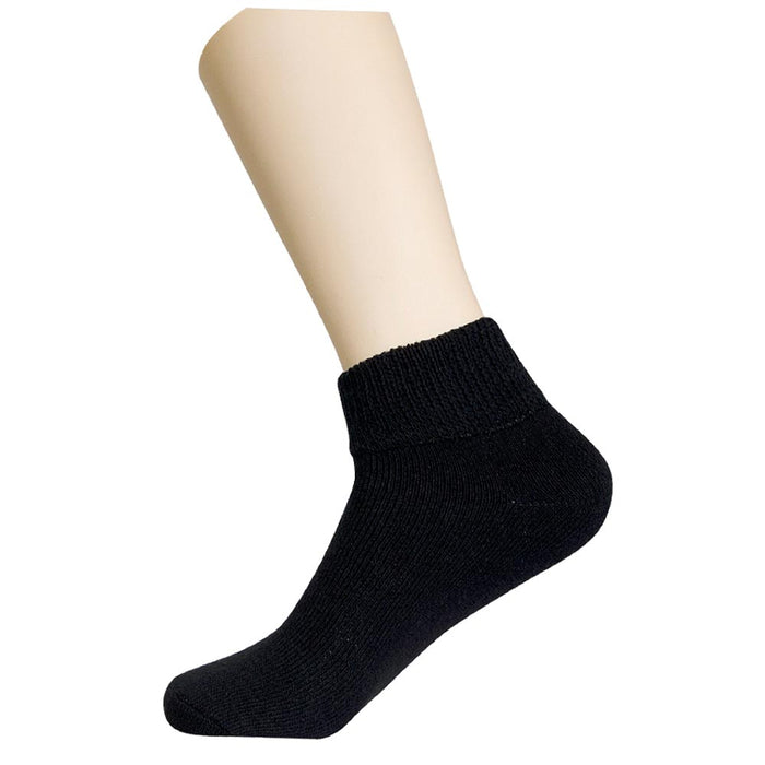 9 Pair Diabetic Ankle Circulatory Socks Health Support Mens Loose Fit Size 9-11