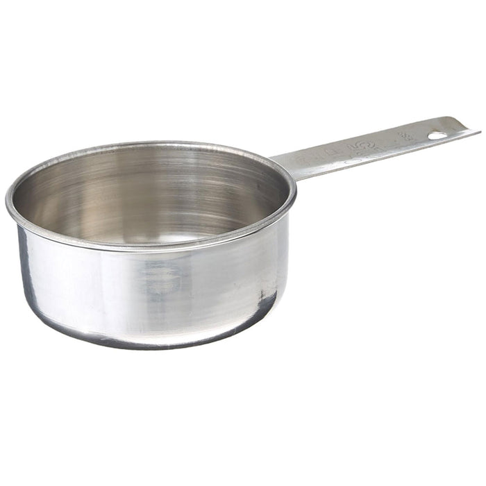 1 Pc Stainless Steel 1/2 Measuring Cup Scoop Measure Metal Kitchen Gadget Baking