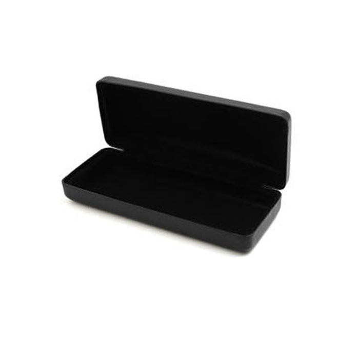 Black Hard Glasses Case Protective Clamshell Eyeglass & Sunglasses Case 1pc