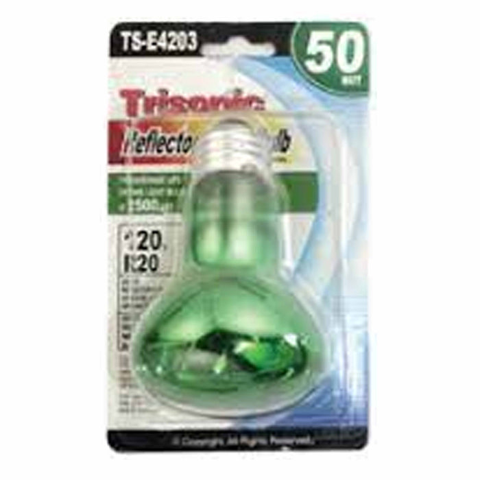 4 Pc Frosted Green Reflector Flood Light Bulbs 50w 120v R20 Medium Lamp Lighting