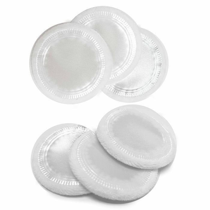 48 Large Velour Powder Puffs Round Makeup Applicator Beauty Foundation Cosmetic