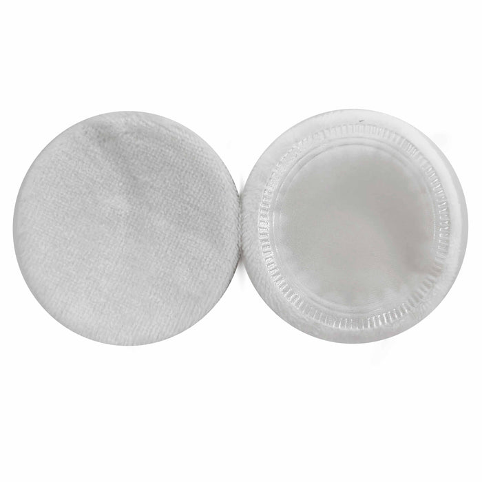 48 Large Velour Powder Puffs Round Makeup Applicator Beauty Foundation Cosmetic