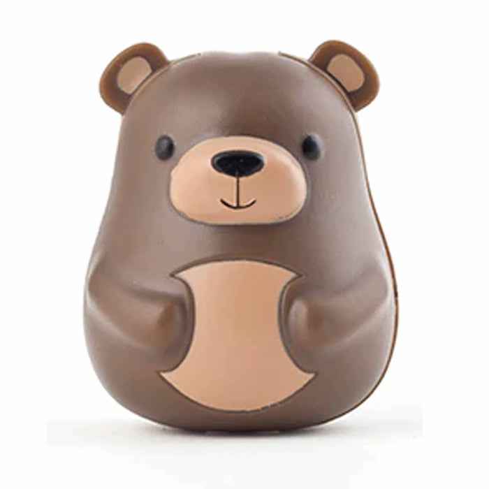 Kikkerland Bear Toothbrush Cover Holder Case Toiletry Cute Kid Bathroom Suction