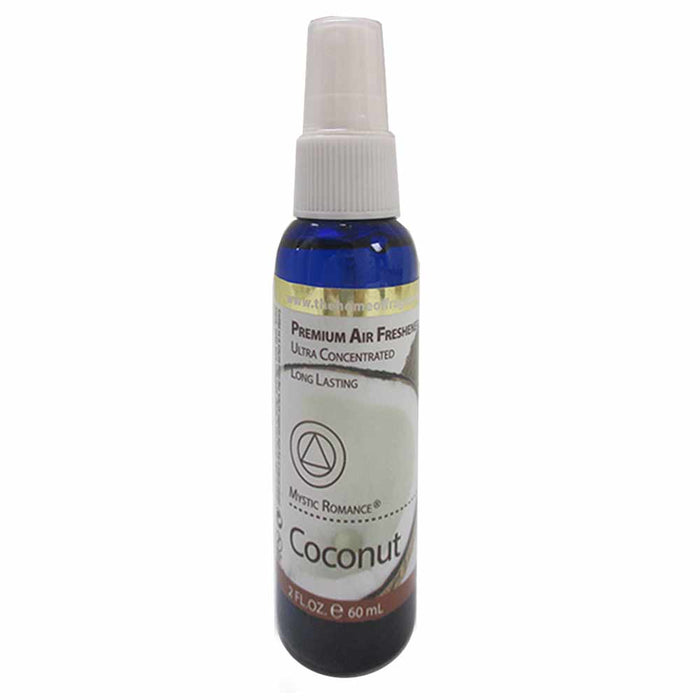 1 Air Freshener Car Spray Coconut Scented  Long Lasting Home Odor Eliminator 2oz