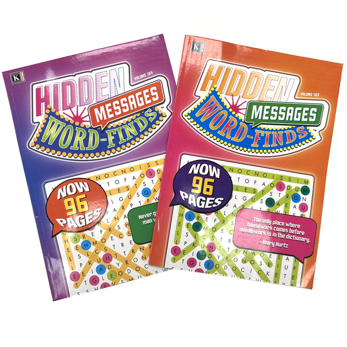 48 X Crossword Puzzle Find Words Hidden Message Traveling Book Pages Letters Fun