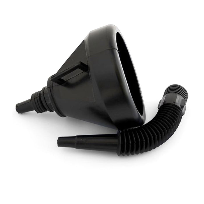 New Flexible Spout Funnel Engine Oil Fluids Gasoline Kerosene Car Extension Hose