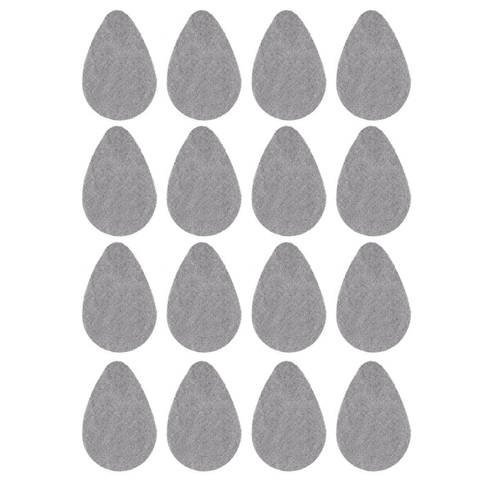 24 Face Scrubber Charcoal Infused Facial Exfoliating Buff Cleansing Sponges Pads