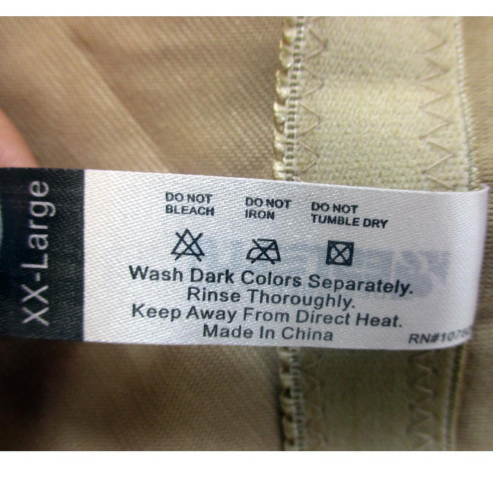 Beige Tummy Control Women Slim High Waist Body Shaper Shapewear Underwear XXL