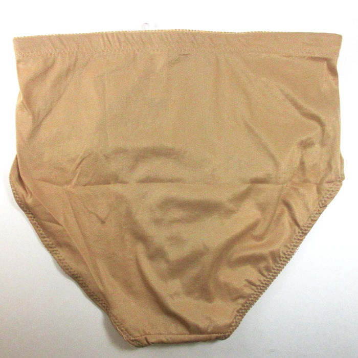 Beige Tummy Control Women Slim High Waist Body Shaper Shapewear Underwear XXL