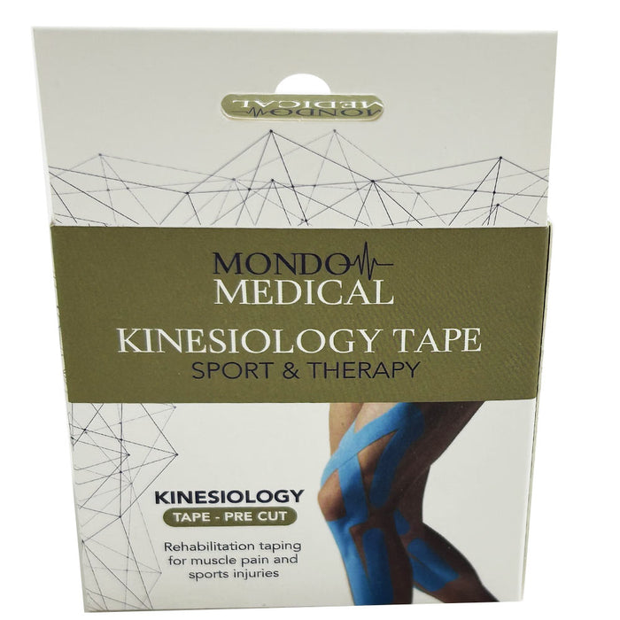 Kinesiology Tape Precut Strip 2 Roll Medical Athletic Bandage Latex Free 2"x16ft