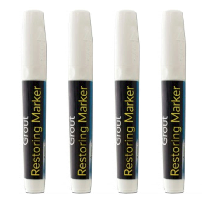 4 Tile Grout Marker Repair Marker Wall Pen White Odorless Non Toxic Floor Tiles