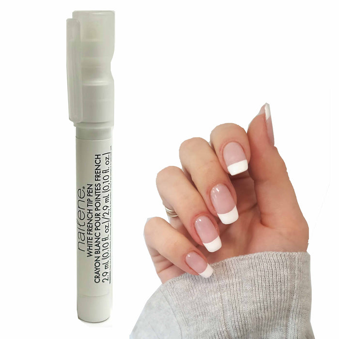 1 Pc French Manicure White Tip Nail Polish Pen Pedicure Traditional Nails Art