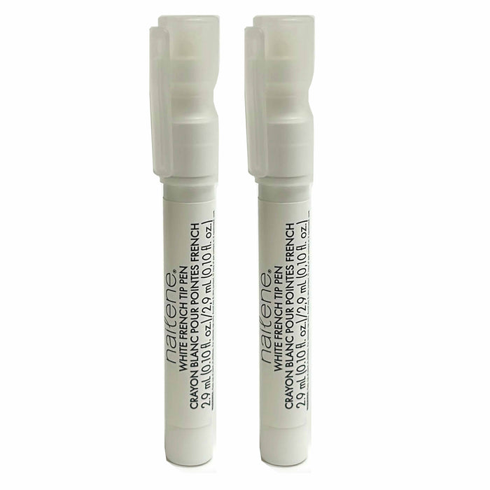 2 Pc Nail Art Polish Pen French Manicure White Tip Pedicure Traditional Nails