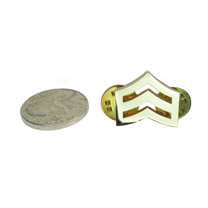 USA Army First Class Sergeant Collar Lapel Pin Insignia Military Veteran Hat Pin