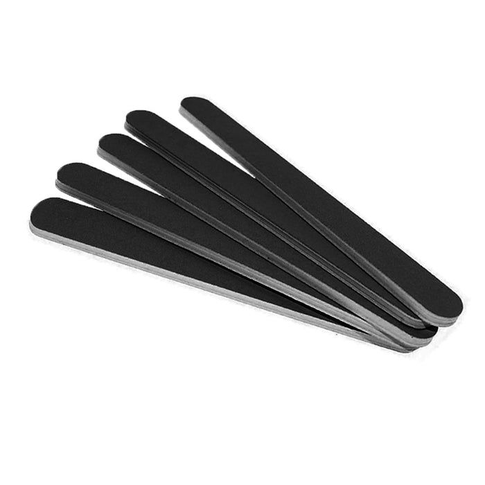 20 Pack Nail Files 4.5” Dual Sided Emery Boards Salon Manicure & Pedicure Tools