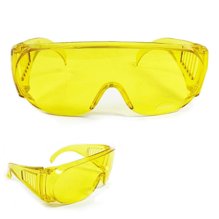 3 Pc Large Fit Over Sunglasses Safety Cover All Lens UV Protection Glasses Asst
