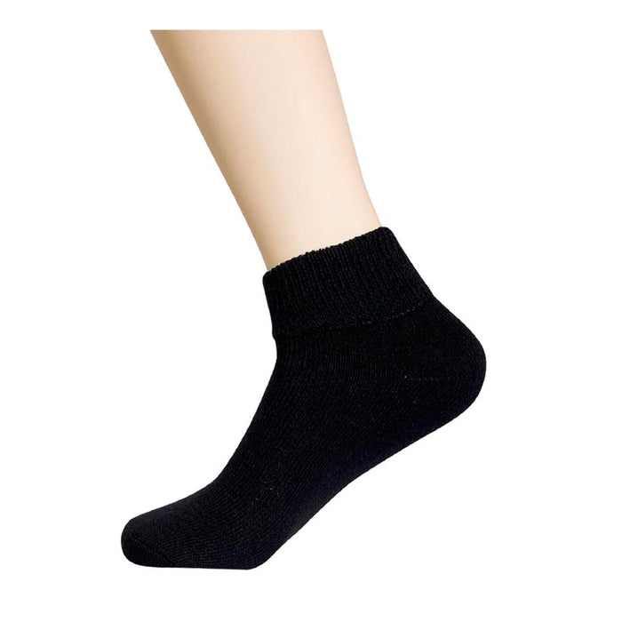 12 Pairs Mens Women Diabetic Health Quarter Ankle Circulatory Cotton Socks Loose