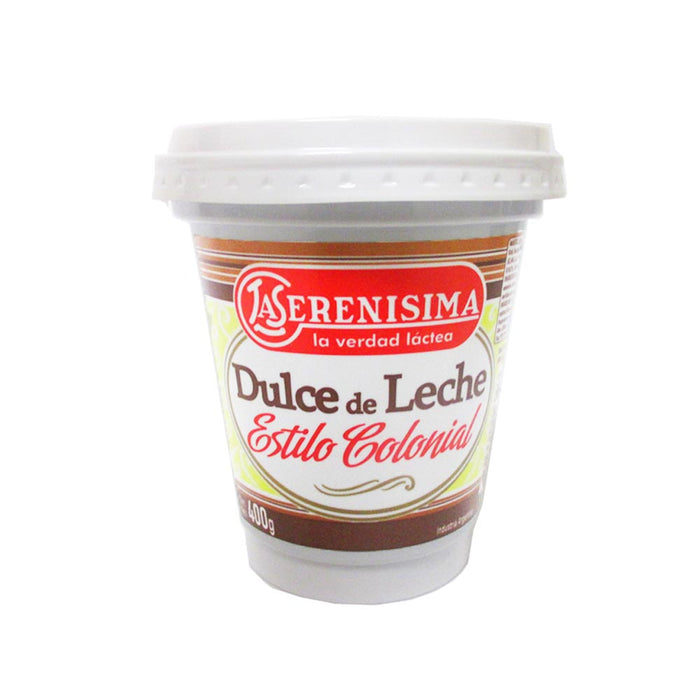 1 La Serenisima Dulce De Leche Jar 400g 14oz Milk Caramel Spread Arequipe Cajeta