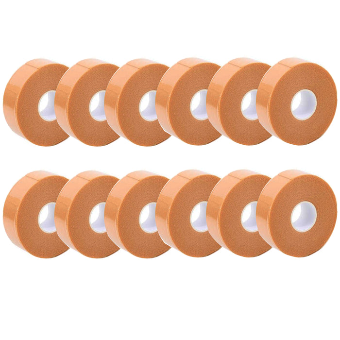 12 Pc Medical Tape First Aid Wound Care Waterproof Adhesive Foam 3/4" x 4 Yard