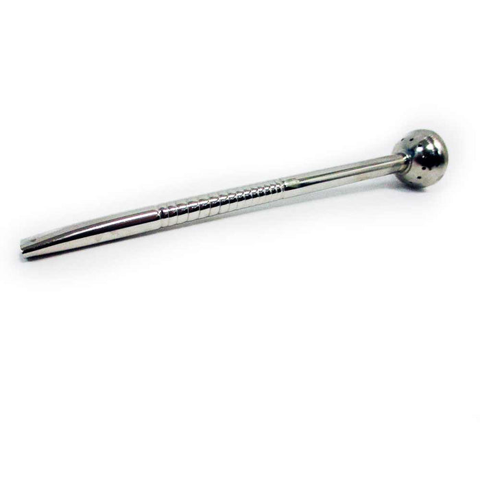 Yerba Mate Bombilla Filtered Straw Gourd Drinking Tea Coffee Spoon Silver M45