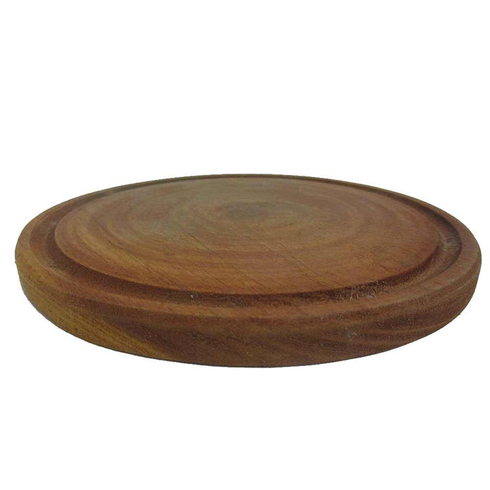 3 Plates Argentina Asado BBQ Cheese Food Serving Beef Meat Algarrobo Wood 8"