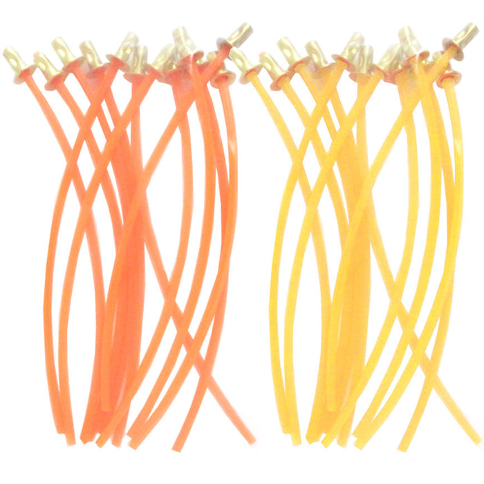12 Pack Weed Tiger .156 Precut Trimmer Line Orange Replacement Warrior String