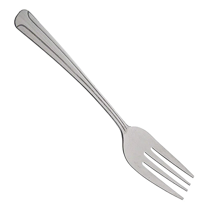 24 Dinner Forks Mirror Finish Salad Stainless 18/0 Steel Utensils Silverware Set