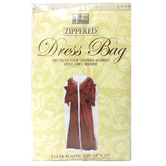 8 Pc Garment Bag Travel Suit Dress Storage 53" Clear Cover Zipper Coat Carrier