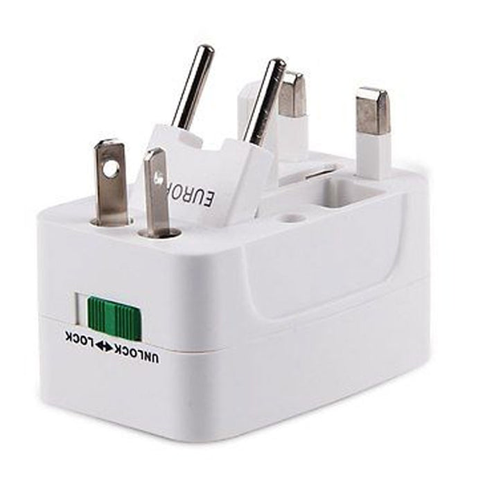 Travel Adapter Universal All One World Power Converter Wall Charger USB AC Plug