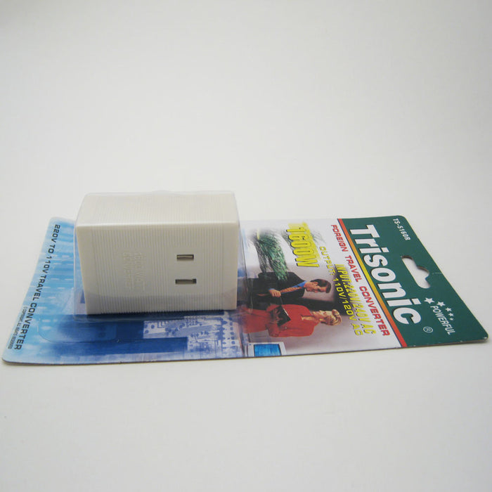 Foreign Travel Converter 1600 W Watt AV Voltage Step Down Power Adapater 220 110