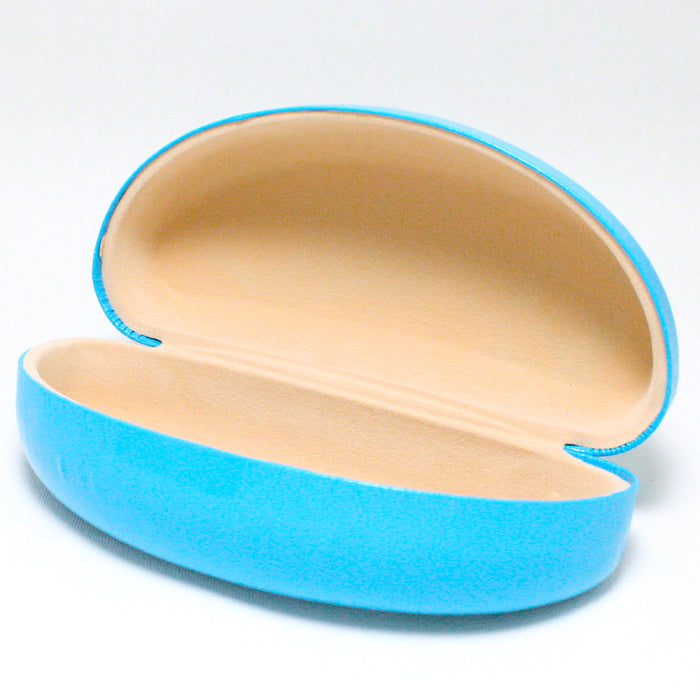 1 Large Hard Case Sunglasses Eye Glasses Case Box Portable Clam Shell Protector