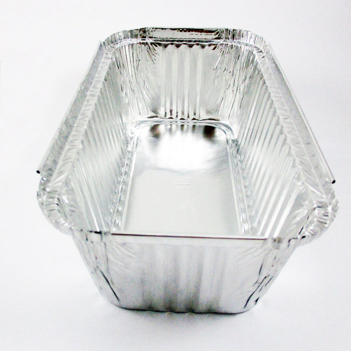 50 Pack 3 Lb Aluminum Foil Loaf Pan Disposable Bread Container Baking Loafbread