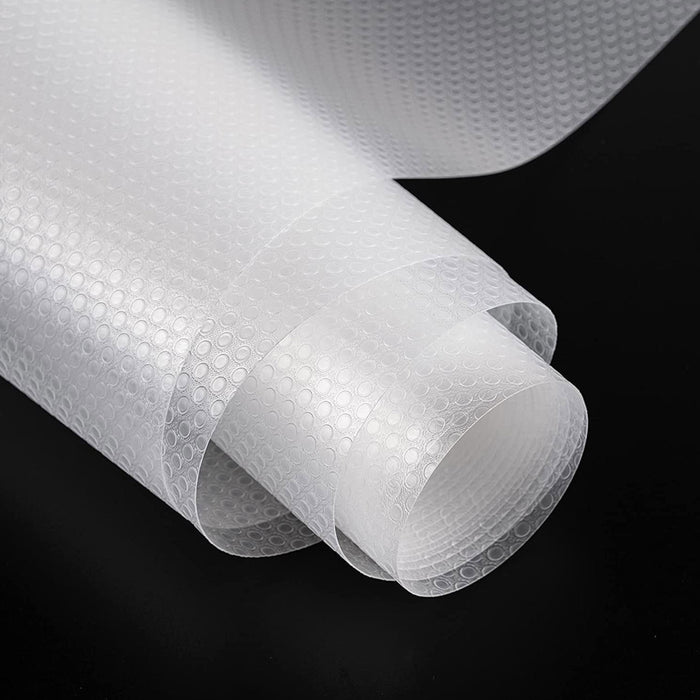 4 Rolls Heavy Duty Clear Shelf Drawer Liner Cabinet Mat Non Slip Grip 12"X30"
