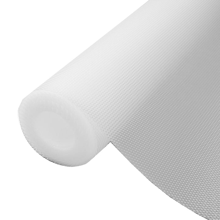2 Rolls Non Slip Grip Mat Cushion Pad Drawer Liner Cabinet Shelf Cover 30" Clear