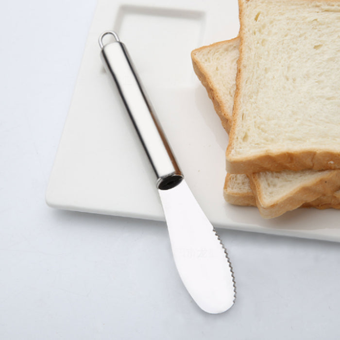 4 pack Sandwich Spreader Butter Knife Cheese Knives Stainless Steel Wide Blade