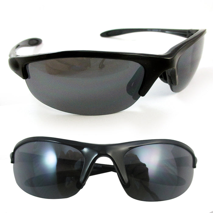 2-Pack Sports Cycling Sunglasses UV400 Wrap Around Bike Driving Outdoor Sports Glasses Unisex